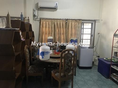 缅甸房地产 - 出租物件 - No.4002 - Landed house for rent in Mingalardon! - dining room view