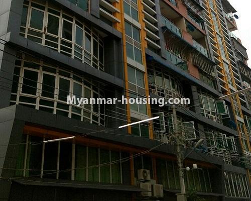 Myanmar real estate - for rent property - No.4004 - Condo room for rent in Lanmadaw! - building view