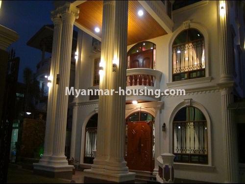 Myanmar real estate - for rent property - No.4006 - Nice landed house near 9 Mile, Mayangone Township. - house view