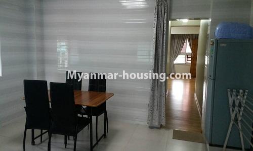 Myanmar real estate - for rent property - No.4018 - Clean apartment for rent with fully furniture near Asia Taw Win! - 