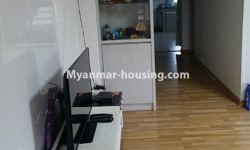 Myanmar real estate - for rent property - No.4018 - Clean apartment for rent with fully furniture near Asia Taw Win! - 