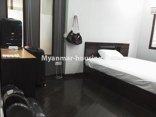 Myanmar real estate - for rent property - No.4021 - Landed house for rent in Yankin! - single bedroom
