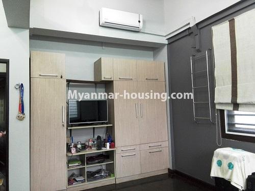Myanmar real estate - for rent property - No.4021 - Landed house for rent in Yankin! - master bedroom view
