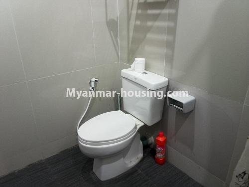 Myanmar real estate - for rent property - No.4021 - Landed house for rent in Yankin! - toilet 