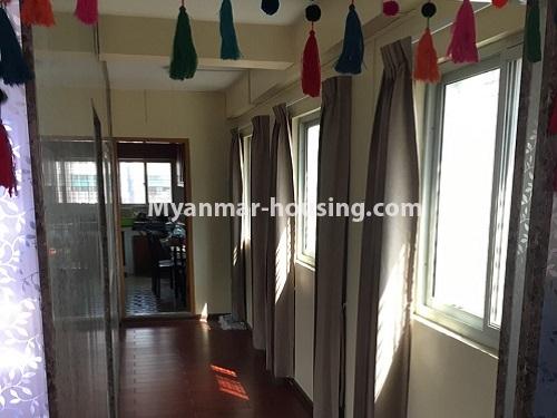 缅甸房地产 - 出租物件 - No.4023 - Clean room for rent in Tarmwe! - View of the inside.