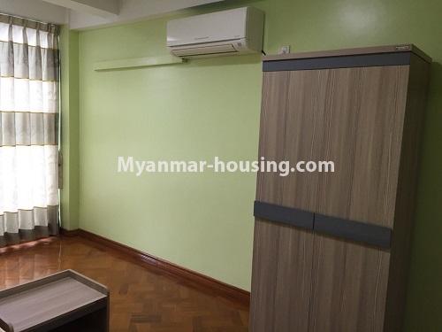 Myanmar real estate - for rent property - No.4028 - Decorated room for rent in Yankin! - single bedroom