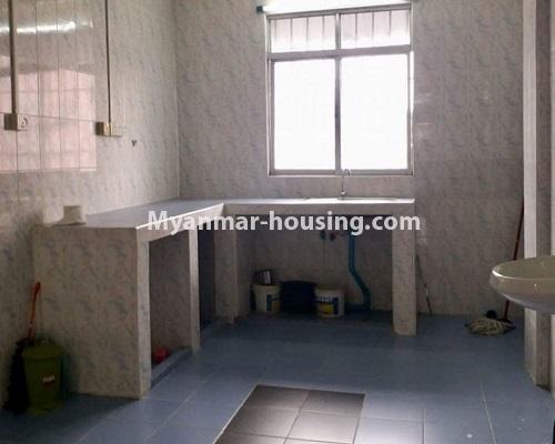 Myanmar real estate - for rent property - No.4029 - Condo room for rent near Yangon Railway Station! - kitchen