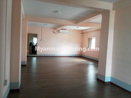 Myanmar real estate - for rent property - No.4037 - Apartment for rent in South Okkalapa! - living room