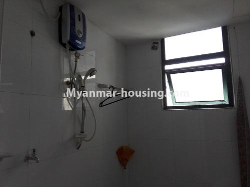 Myanmar real estate - for rent property - No.4040 - Nice view condo room in Pearl Condo! - compound bathroom