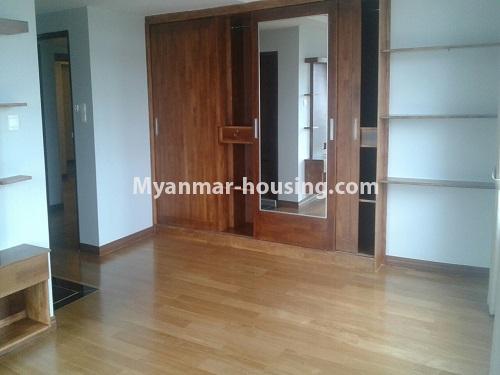 Myanmar real estate - for rent property - No.4043 - Nice Condo room  for rent in Yankin Township. - living room