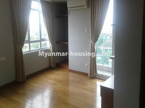 Myanmar real estate - for rent property - No.4043 - Nice Condo room  for rent in Yankin Township. - another master bedroom.
