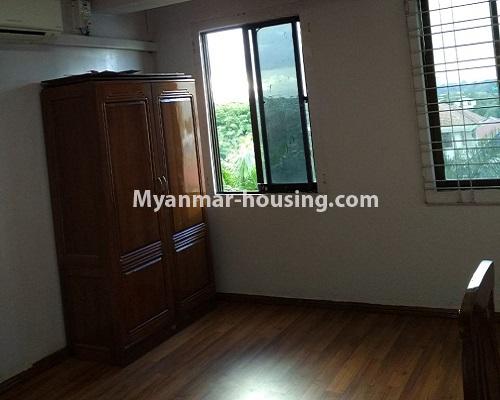 Myanmar real estate - for rent property - No.4046 - Condo room for rent in University Yeik Mon Condo. - master bedroom