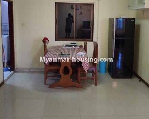Myanmar real estate - for rent property - No.4046 - Condo room for rent in University Yeik Mon Condo. - another single bedroom