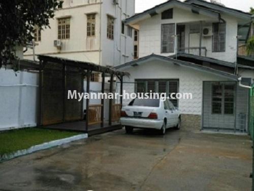 ミャンマー不動産 - 賃貸物件 - No.4049 - Landed house for rent in Bahan! - house view