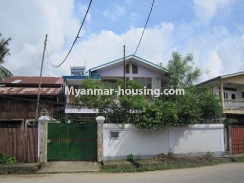 Myanmar real estate - for rent property - No.4050 - House for rent in Mayangone! - house view