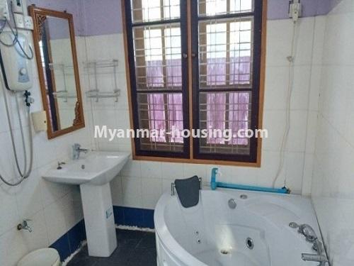 Myanmar real estate - for rent property - No.4050 - House for rent in Mayangone! - bathroom