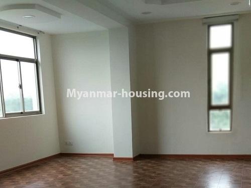 Myanmar real estate - for rent property - No.4052 - New condo room for rent in Bahan! - bedroom 1
