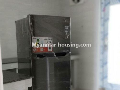 Myanmar real estate - for rent property - No.4052 - New condo room for rent in Bahan! - kitchen