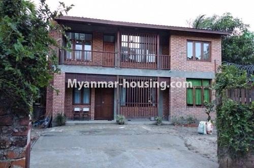 Myanmar real estate - for rent property - No.4055 - Landed house for rent in 8 Mile! - House and extra land view