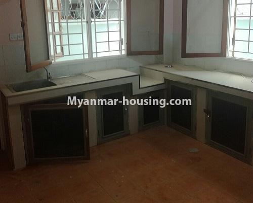 Myanmar real estate - for rent property - No.4059 - Landed house in Maykha Housing! - kitchen 