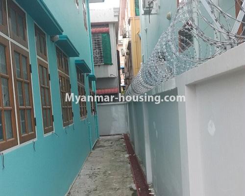 Myanmar real estate - for rent property - No.4059 - Landed house in Maykha Housing! - left side of the house