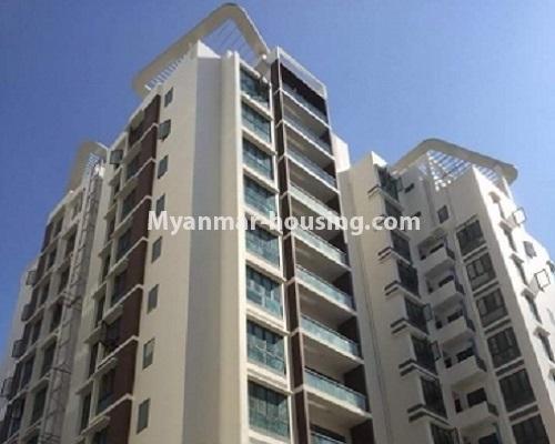 Myanmar real estate - for rent property - No.4067 - Nice condo room in Malikha Condo! - building view