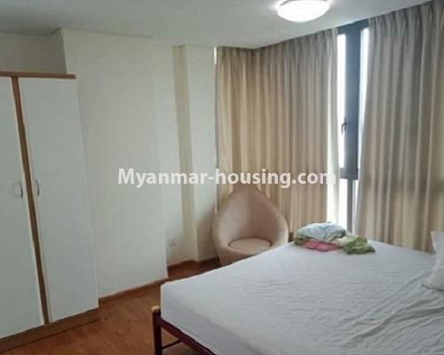 Myanmar real estate - for rent property - No.4067 - Nice condo room in Malikha Condo! - master bedroom