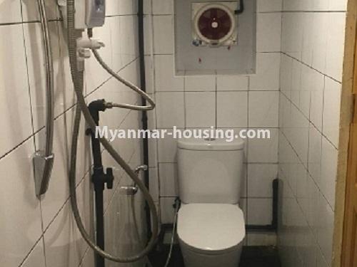 Myanmar real estate - for rent property - No.4072 - Hong Kong Type Apartment with two level for short term rent near Junction Maw Tin! - kitchen