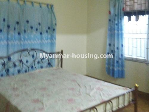 Myanmar real estate - for rent property - No.4077 - Condo room for rent near Hledan Junction! - master bedroom