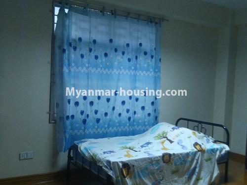 Myanmar real estate - for rent property - No.4077 - Condo room for rent near Hledan Junction! - single bedroom