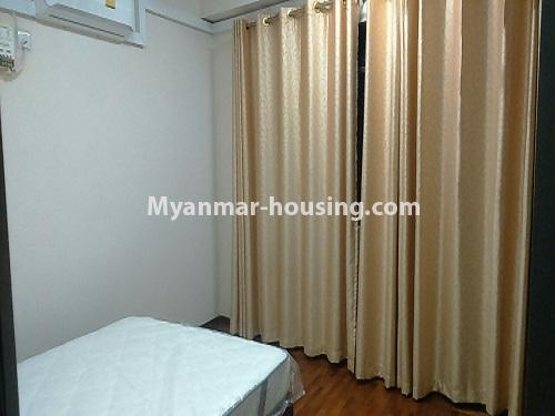 မြန်မာအိမ်ခြံမြေ - ငှားရန် property - No.4078 - ၈ မိုင်လမ်းဆုံးနားတွင် ကွန်ဒိုအသစ်ခန်းတစ်ခန်း ငှါးရန်ရှိသည်။single bedroom