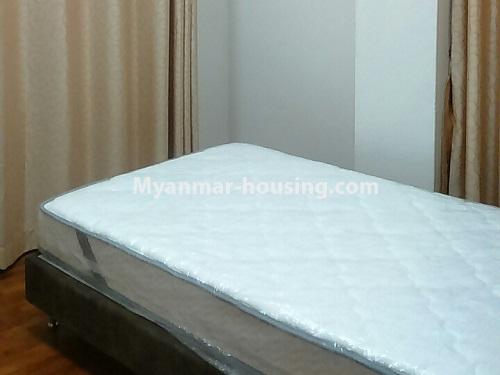 မြန်မာအိမ်ခြံမြေ - ငှားရန် property - No.4078 - ၈ မိုင်လမ်းဆုံးနားတွင် ကွန်ဒိုအသစ်ခန်းတစ်ခန်း ငှါးရန်ရှိသည်။single bedroom