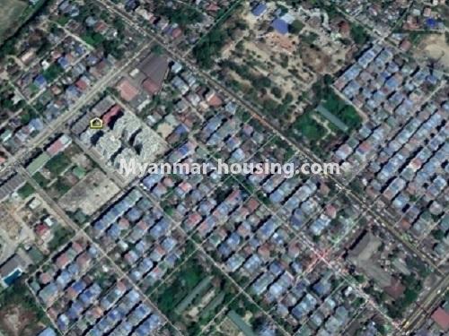 Myanmar real estate - for rent property - No.4079 - Well decorated room for rent in Malikha Housing Condo. - view of location