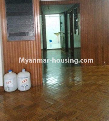 Myanmar real estate - for rent property - No.4083 - An apartment for rent in Lathar Township - View of the Living room