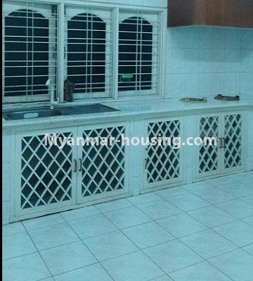 Myanmar real estate - for rent property - No.4083 - An apartment for rent in Lathar Township - View of the Kitchen room