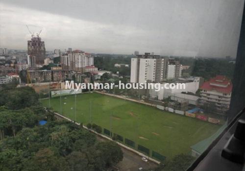 Myanmar real estate - for rent property - No.4085 - Office room for rent in Crystal Office Tower! - outside view