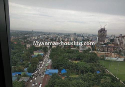 Myanmar real estate - for rent property - No.4085 - Office room for rent in Crystal Office Tower! - outside view