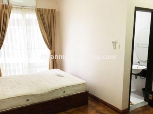 Myanmar real estate - for rent property - No.4086 - Condo room well-decorated with furniture in Twin Centro. - single bedroom