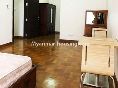 Myanmar real estate - for rent property - No.4086 - Condo room well-decorated with furniture in Twin Centro. - single bedroom