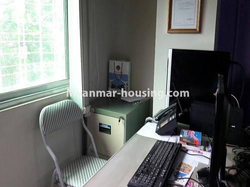 Myanmar real estate - for rent property - No.4092 - Condo room for rent in Mingalar Taung Nyunt Township. - study area