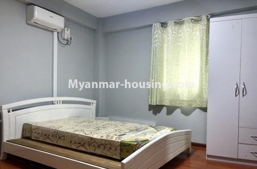 Myanmar real estate - for rent property - No.4099 - An apartment for rent near BRB Bus-top, Hledan! - master bedrom