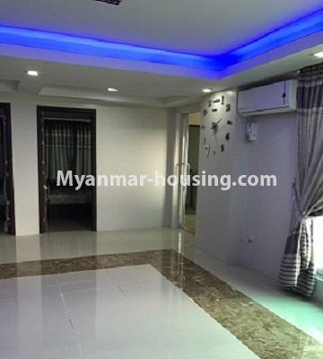 Myanmar real estate - for rent property - No.4101 - Nice penthouse for rent in Yankin! - one bedroom 