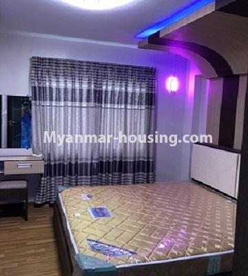 Myanmar real estate - for rent property - No.4101 - Nice penthouse for rent in Yankin! - master bedroom