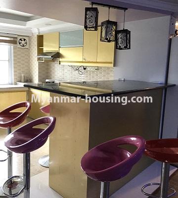 Myanmar real estate - for rent property - No.4102 - Condo room in Aung Chanthar Condo for those who want to live in nive room! - bar 