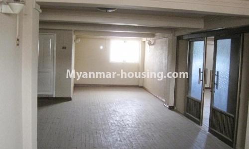 Myanmar real estate - for rent property - No.4105 - Three rooms with attics at the first floor for rent near Thamine Junction! - hall space