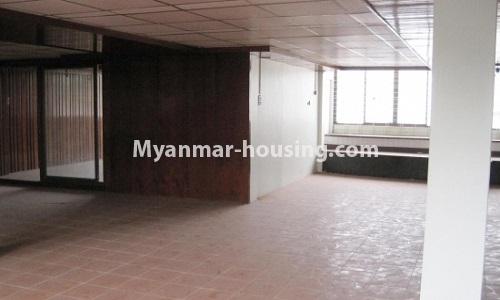 Myanmar real estate - for rent property - No.4105 - Three rooms with attics at the first floor for rent near Thamine Junction! - hall space