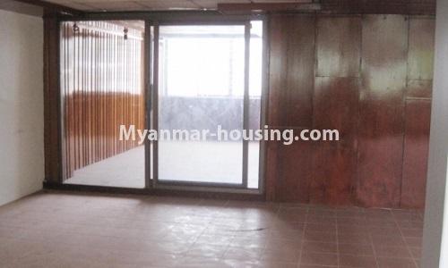 Myanmar real estate - for rent property - No.4105 - Three rooms with attics at the first floor for rent near Thamine Junction! - hall space