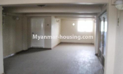 Myanmar real estate - for rent property - No.4105 - Three rooms with attics at the first floor for rent near Thamine Junction! - hall space