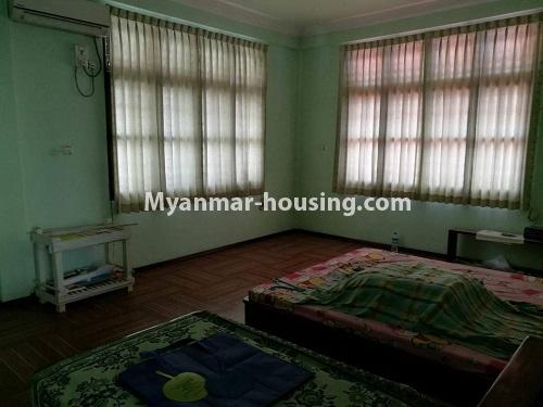 Myanmar real estate - for rent property - No.4108 - A Good Landed house with decoration for rent in Yan Kin Towship. - master bedroom