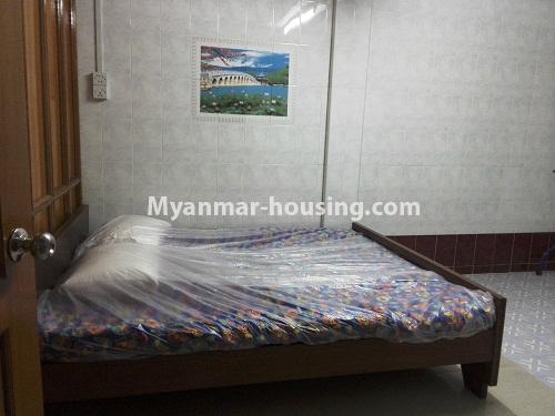 Myanmar real estate - for rent property - No.4110 - Apartment for rent in Downtown. - master bedroom